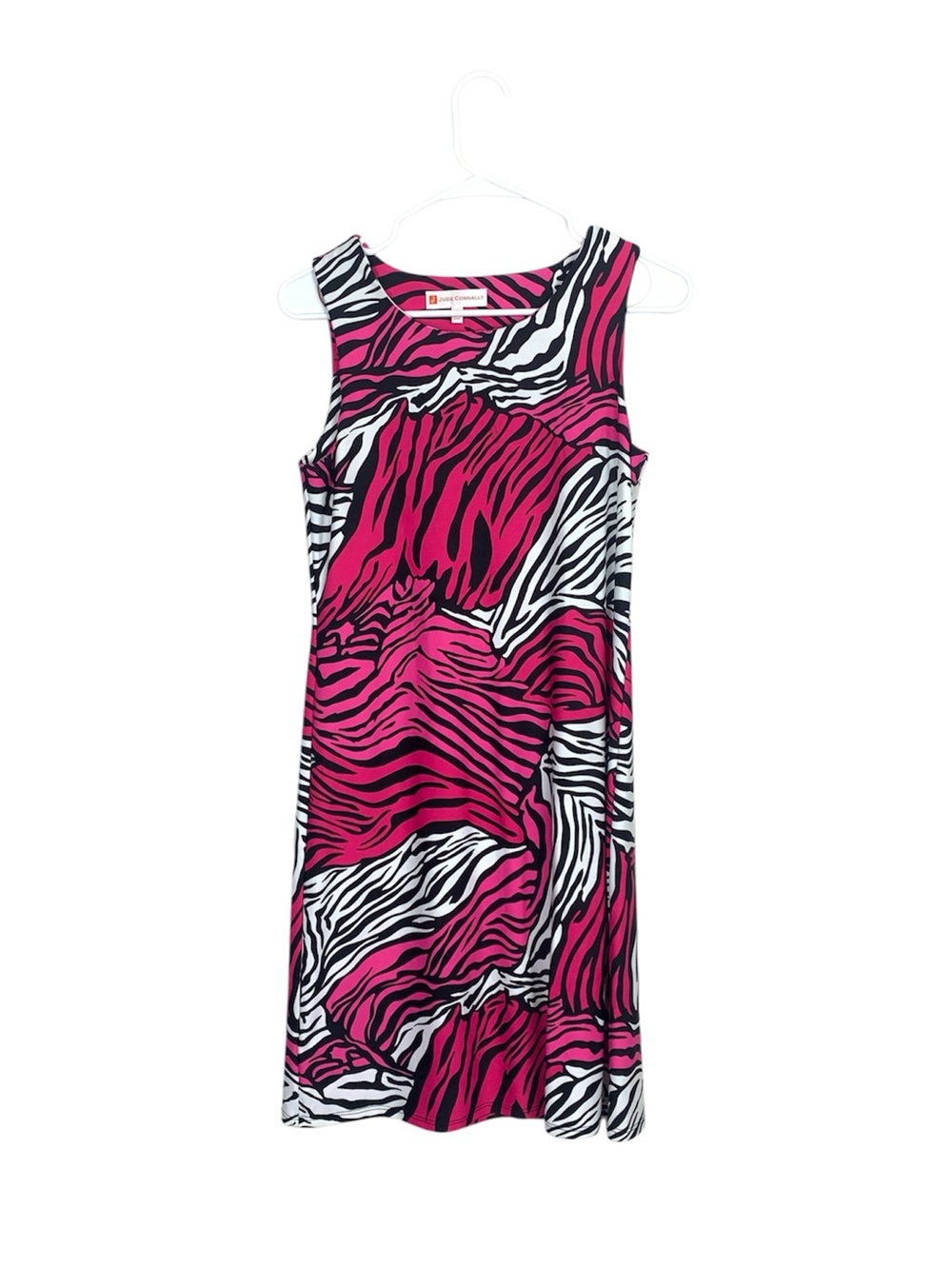 Jude Connally print zebra print drsss size small resort cruise